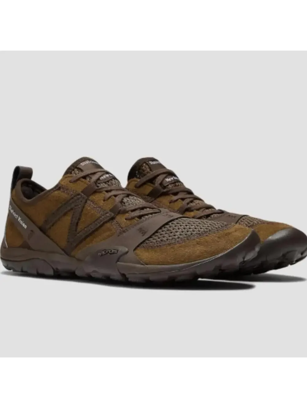 New Balance x District Vision MT100 Desert Palm Brown Vibram Trail Shoe 8M/9.5W - Picture 2 of 10